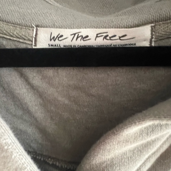 63 we the free people oversize small long green shacket jacket - Picture 5 of 5